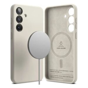 Ringke Samsung Galaxy S25 Dėklas Silicone Magnetic Stone
