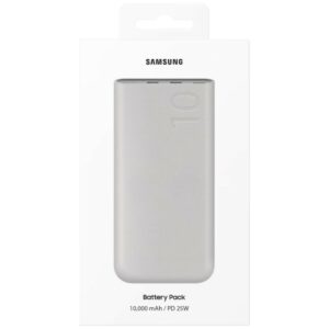 Powerbank Samsung EB-P3401XU 10000 mAh 25W 2xUSB-C beige - Image 6