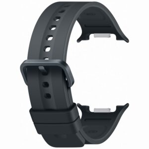 Strap Samsung Sport skirtas Galaxy Watch9 S/M juodos spalvos