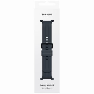 Strap Samsung Sport skirtas Galaxy Watch9 M/L juodos spalvos - Image 4