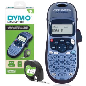 DYMO LetraTag LT-100H + Tape etikečių spausdintuvas 160 x 160 DPI 6,8 mm/sec ABC - Image 2