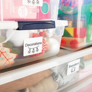 DYMO LW - Multi-Purpose Labels - 54 x 70 mm - S0722440 Balta Lipni spausdintuvo etiketė - Image 2