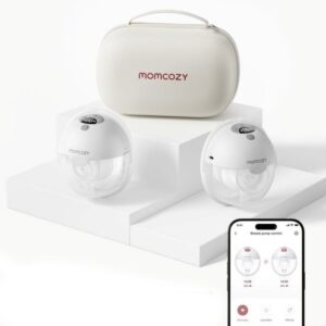 Momcozy M5 Pientraukis su programėlės valdymu – dvigubas rinkinys Pilkas