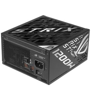 ASUS ROG -STRIX-1200P-GAMING-E maitinimo blokas 1200 W 20+4 pin ATX ATX Juoda, Multi spalvos - Image 3