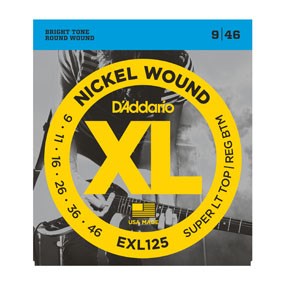 D'Addario EXL125 - elektrinės gitaros stygos (9–46)