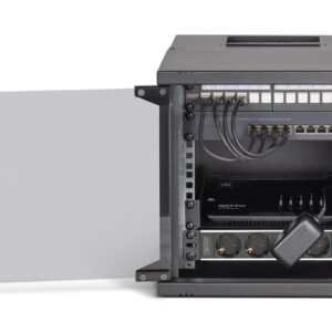 Digitus DN-49101-SET lentyna 6U Sieninis stovas Juoda - Image 2