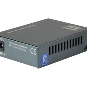 LevelOne FVT-1101 tinklo medijos keitiklis 100 Mbit/ai 1310 nm Keli režimai Juoda - Image 2