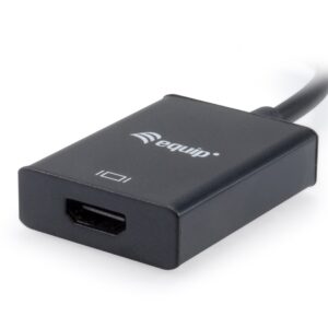 Equip 133385 USB ekrano adapteris 1920 x 1080 pikseliai Juoda - Image 3