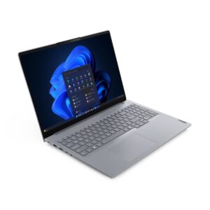 Lenovo ThinkBook 16 G9 AHP AMD Ryzen™ 7 250 Knyginis kompiuteris 40,6 cm (16") WUXGA 32 GB DDR5-SDRAM 1 TB SSD Wi-Fi 7 (802.11be) Windows 11 Pro Pilka Vokiečių - Image 2