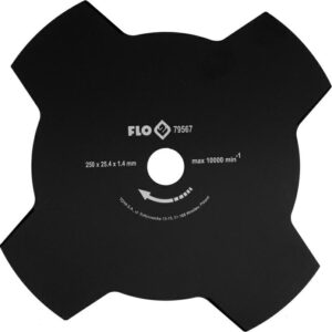 FLO PEILIS KRŪMAPJOVEI / 4 DANTŲ DISKAS 250mm / 25,4mm