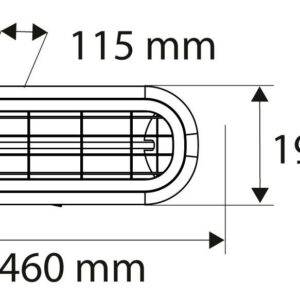 NEO tools 90-032 elektrinis patalpų šildytuvas - Image 2