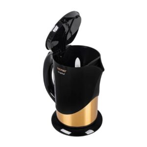Elektrinis virdulys „Zelmer ZCK7630 Crystal Gold“, 1,7 litro, 2200 W, juodos ir auksinės spalvos - Image 3