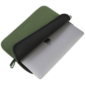 Laptop Bag Tucano Melange Sleeve 13"/14" for laptop 13"/14" green - Image 8