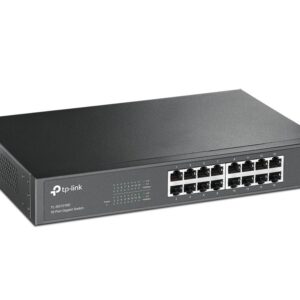 TP-Link TL-SG1016D(UN) tinklo komutatorius Ne-valdomas L2 Gigabit Ethernet (10/100/1000) Juoda - Image 2