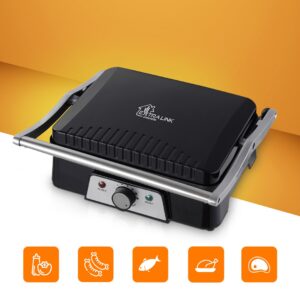 Extralink SMART LIFE ELECTRIC GRILL SJ-36 kontaktinis grilis - Image 2