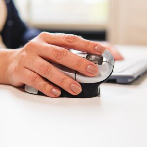 BakkerElkhuizen Grip Mouse Wireless kompiuterio pelė Biuras Dešinės rankos Radijo dažnio belaidė Optinis 1600 DPI - Image 3
