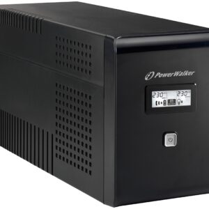 PowerWalker VI 2000 LCD nepertraukiamo maitinimo resursai (UPS) 2 kVA 1200 W 2 AC išvestis(ys / čių)