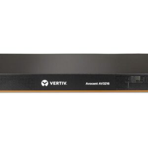 Vertiv Avocent AV 3216 KVM jungiklis Stovo montavimas Juoda - Image 1