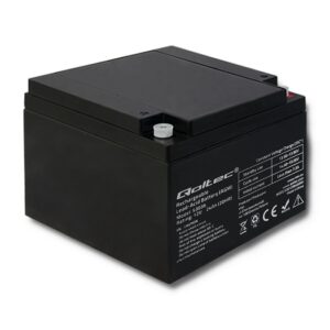 Qoltec 53036 AGM akumuliatorius | 12 V | 24Ah | maks. 360A