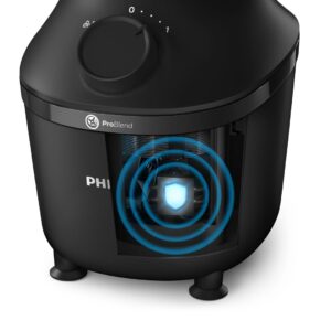Philips 3000 series HR2041/41 trintuvas 1 L Pastatomas trintuvas 450 W Juoda - Image 2