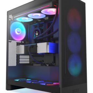 NZXT H7 Flow RGB „Midi Tower“ Juoda