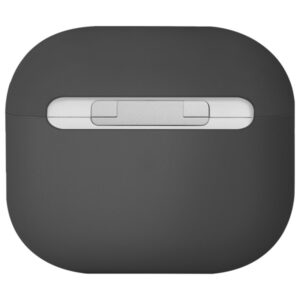 UNIQ Dėklas Lino AirPods 4 Silicone pelenų pilkumo spalvos - Image 2