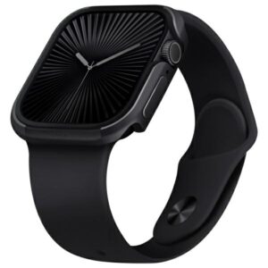 UNIQ Valencia case Apple Watch Series 42mm midnight juodos spalvos