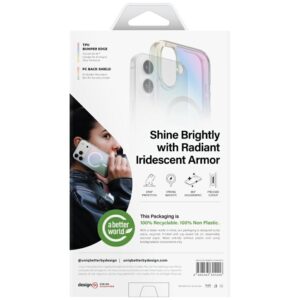 UNIQ Iridescia Dėklas  skirtas Apple iPhone 17 Magclick Charging holo quartz - Image 7