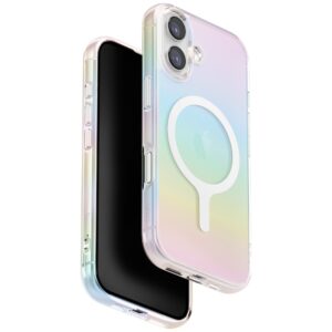 UNIQ Iridescia Dėklas  skirtas Apple iPhone 17 Magclick Charging holo quartz - Image 1