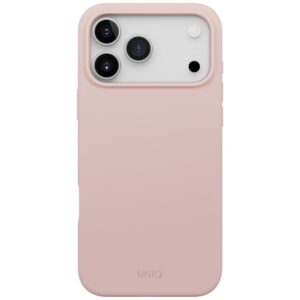 UNIQ Lino dėklas skirtas iPhone 17 Pro Max Magclick įkrovimui, rožinis - Image 2