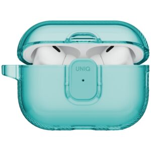 Dėklas UNIQ Glase Pro  skirtas AirPods Pro 3 Lock Dėklas turquoise - Image 3