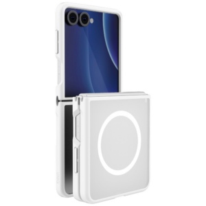 Dėklas UNIQ Veren AF for Samsung Galaxy Flip8 Magclick Charging white