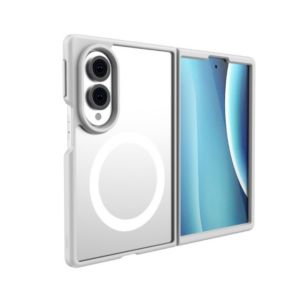 Dėklas UNIQ Veren AF skirtas Samsung Galaxy Z Fold8 Magclick Charging baltos spalvos - Image 2