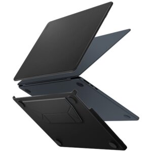 Dėklas UNIQ Lyden Versa for MacBook Air 13" M2 2022 / M3 2024 / M4 2025 / M5 2026 juodos spalvos - Image 2