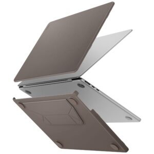 Dėklas UNIQ Lyden Versa for MacBook Air 13" M2 2022 / M3 2024 / M4 2025 / M5 2026 grey - Image 2