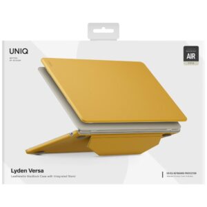 Dėklas UNIQ Lyden Versa for MacBook Air 13" M2 2022 / M3 2024 / M4 2025 / M5 2026 yellow - Image 8