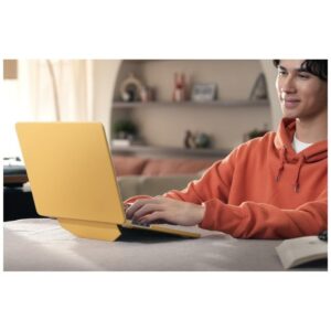 Dėklas UNIQ Lyden Versa for MacBook Air 13" M2 2022 / M3 2024 / M4 2025 / M5 2026 yellow - Image 7