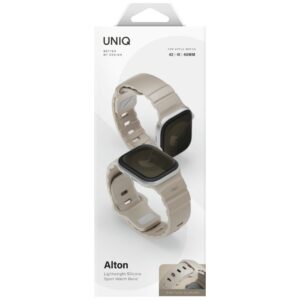 Strap UNIQ Alton for Apple Watch 42/41/40mm Silicone sand - Image 5