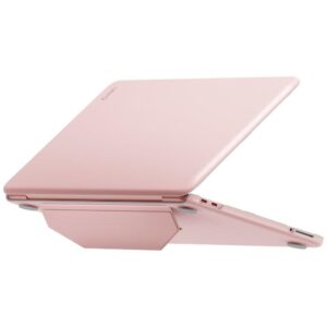 Dėklas UNIQ Lyden Versa skirtas MacBook Neo rožinės spalvos