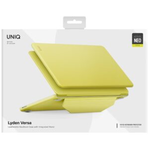 Dėklas UNIQ Lyden Versa skirtas MacBook Neo geltonos spalvos - Image 8