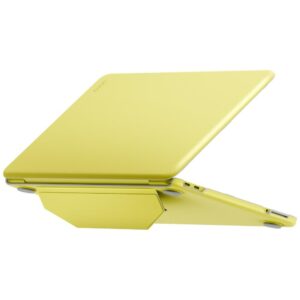 Dėklas UNIQ Lyden Versa skirtas MacBook Neo geltonos spalvos