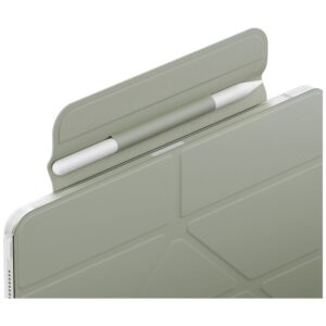 Dėklas UNIQ Camden Lite skirtas iPad skirtas iPad 11" A16 (2025) / iPad 10.9" 10 gen. (2022) žalios spalvos - Image 6