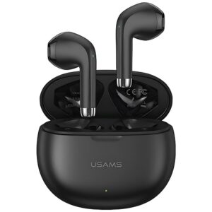 USAMS Bluetooth 5.3 Headphones TWSRhymbo Series Wireless Beige/Beige BHUYO02 (US-YO17) - Image 3
