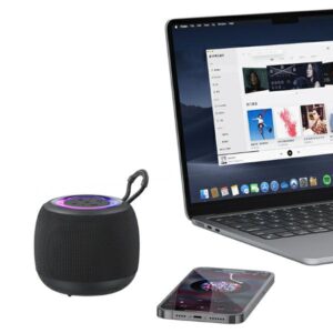 USAMS kolonėlė YIN Series Bluetooth 5.31200mAh Mini Wireless Speaker YX14YX01 (US-YX014) - Image 4