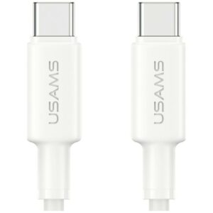 USAMS U90 cable 60W USB-C to USB-C white