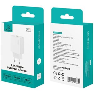Wall charger USAMS T69 2.1A USB-A white - Image 5