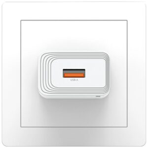 Wall charger USAMS T69 2.1A USB-A white - Image 2