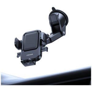 Dashboard Car Mount USAMS One-touch juodos spalvos - Image 5