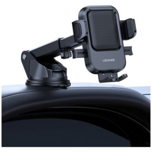 Dashboard Car Mount USAMS One-touch juodos spalvos - Image 6