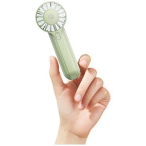 USAMS Mini ZB288 1200mAh Green Handheld Fan - Image 3